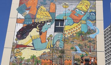 Fresques murales aux Fossés-Jean